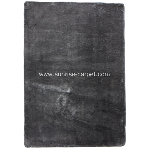 Imitation fur polyester shaggy rug